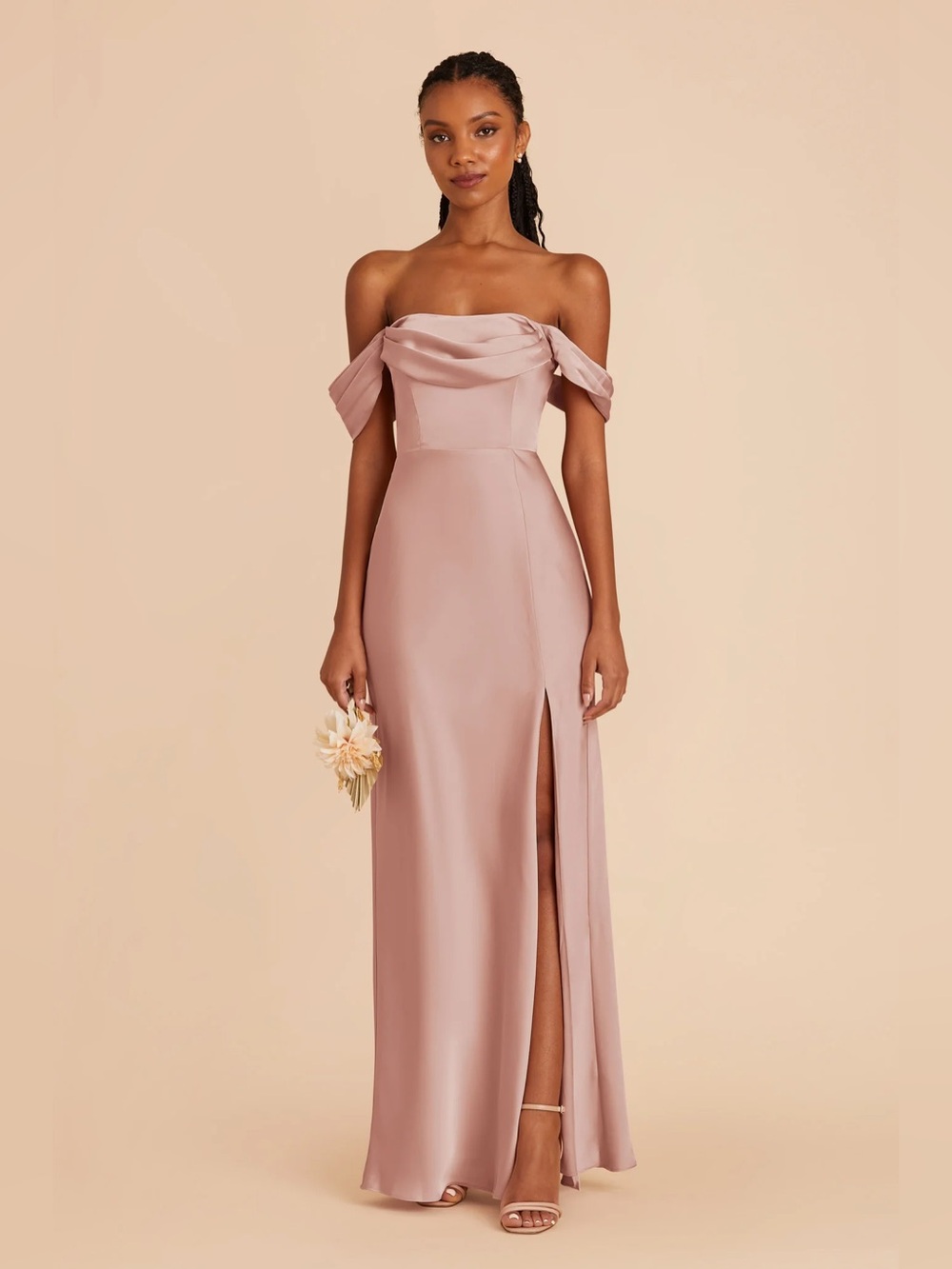 Birdy Grey Mia Matte English Rose Bridesmaids Dress - NWT